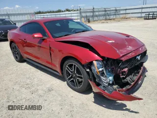 2021 Ford Mustang EcoBoost with VIN 1FA6P8TH7M5150076, listed as a Copart auction lot 59931865 with 27,455 mi miles and Salvage title. Bid and sale history available at DreamBid. Image 4.
