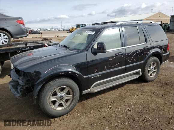 2004 Lincoln Aviator Luxury z VIN 5LMEU68H74ZJ21562, wystawiony jako Copart lot #49727035 z przebiegiem 267 399 mil mil oraz Szkoda całkowita • Salvage title. Historia ofert i sprzedaży dostępna na DreamBid. Obrazek 1.