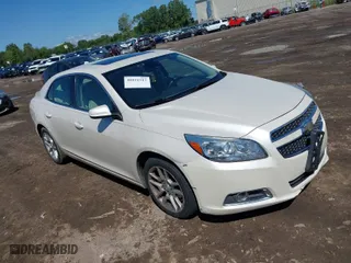 2013 Chevrolet Malibu ECO with VIN 1G11F5RR3DF107590, listed as a IAAI auction lot 40051912 with 150,179 mi miles. Bid and sale history available at carsss.com. Image 1.
