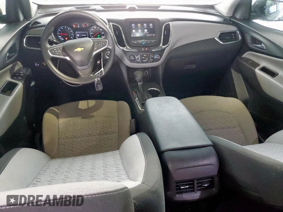 2023 Chevrolet Equinox LS with VIN 3GNAXHEG7PL106230, listed as a Copart auction lot 62729155 with 57,862 mi miles and Salvage title. Bid and sale history available at DreamBid. Image 8.