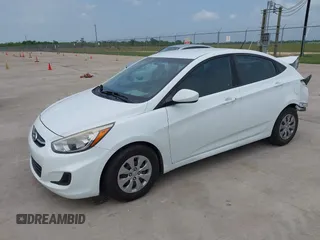 2016 Hyundai Accent SE with VIN KMHCT4AE1GU133578, listed as a IAAI auction lot 42111547 with 110,590 mi miles and . Bid and sale history available at carsss.com. Image 2.