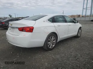 2017 Chevrolet Impala LT with VIN 2G1105S39H9113593, listed as a Copart auction lot 52795965 with 131,134 mi miles and Salvage Title. Bid and sale history available at DreamBid. Image 3.