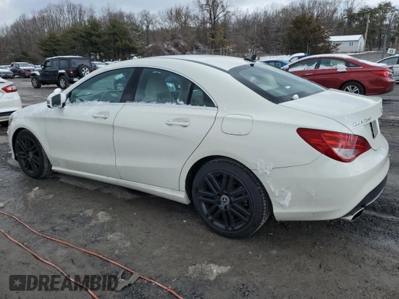 2015 Mercedes-Benz CLA 250 with VIN WDDSJ4GB1FN188601, listed as a Copart auction lot 42777914 with 78,973 mi miles and . Bid and sale history available at DreamBid. Image 2.