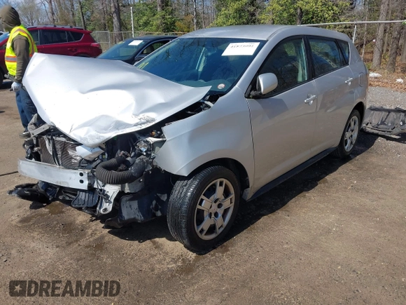 2009 Pontiac Vibe with VIN 5Y2SM67049Z409441, listed as a IAAI auction lot 41873091 with 145,169 mi miles. Bid and sale history available at carsss.com. Image 2.
