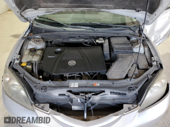 2005 Mazda 3 s with VIN JM1BK143951306838, listed as a Copart auction lot 52993885 with 202,423 mi miles and Salvage Title. Bid and sale history available at carsss.com. Image 11.