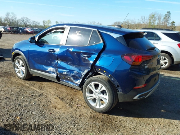 2023 Buick Encore GX Preferred with VIN KL4MMBS22PB002597, listed as a IAAI auction lot 42083216 with 11,172 mi miles and . Bid and sale history available at DreamBid. Image 3.