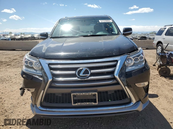2018 Lexus GX 460 with VIN JTJBM7FX6J5186574, listed as a Copart auction lot 57729955 with 102,717 mi miles and Salvage title. Bid and sale history available at DreamBid. Image 5.