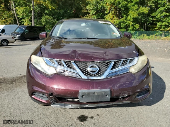 2013 Nissan Murano S with VIN JN8AZ1MW9DW311562, listed as a Copart auction lot 73962274 with 71,192 mi miles and Salvage Title. Bid and sale history available at carsss.com. Image 5.