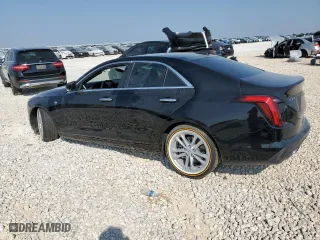 2021 Cadillac CT4 Luxury with VIN 1G6DJ5RK3M0105754, listed as a Copart auction lot 68604614 with 0 mi miles and Salvage Title. Bid and sale history available at carsss.com. Image 2.