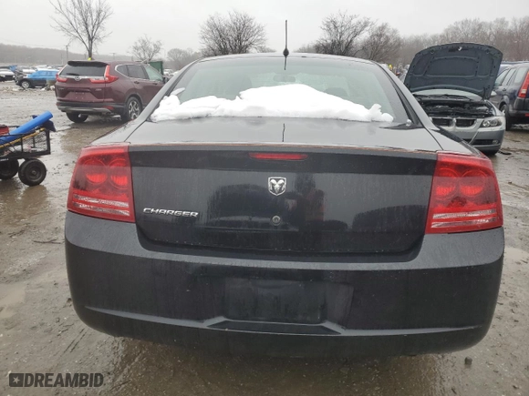 2008 Dodge Charger with VIN 2B3KA43R78H324725, listed as a Copart auction lot 45236615 with 151,117 mi miles and Clean Title. Bid and sale history available at carsss.com. Image 6.