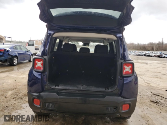 2017 Jeep Renegade Latitude с VIN ZACCJABB7HPG43708, выставлен на аукционе Copart как лот 47470785 с пробегом 71 862 миль миль и Списание • Salvage title. История ставок и продаж доступна на DreamBid. Изображение 6.