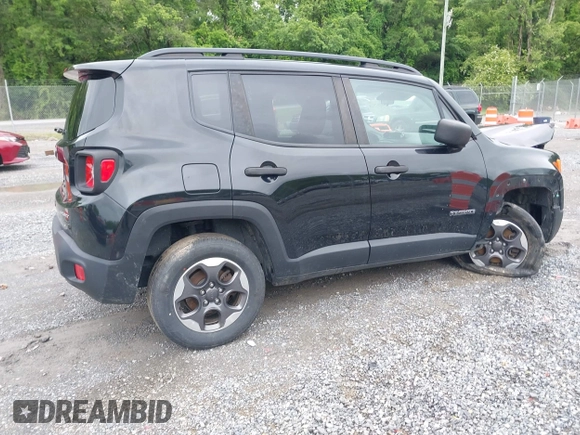 2018 Jeep Renegade Upland z VIN ZACCJBAB3JPH65687, wystawiony jako IAAI lot #42367518 z przebiegiem 107 853 mil mil oraz . Historia ofert i sprzedaży dostępna na DreamBid. Obrazek 4.