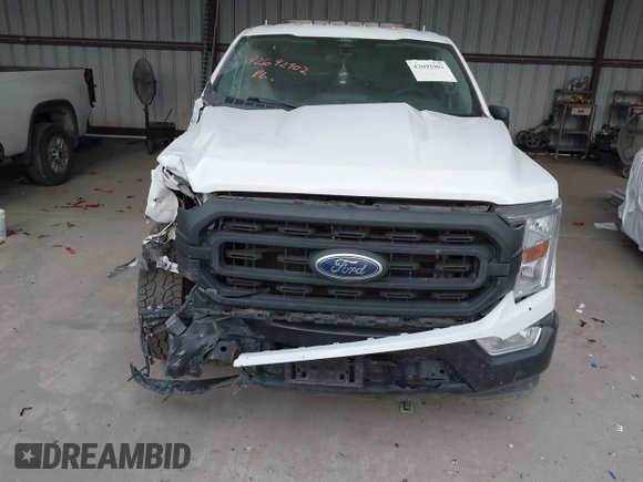 2022 Ford F-150 XL z VIN 1FTEX1CPXNKF06107, wystawiony jako IAAI lot #42692902 z przebiegiem Nie podano mil oraz . Historia ofert i sprzedaży dostępna na DreamBid. Obrazek 12.