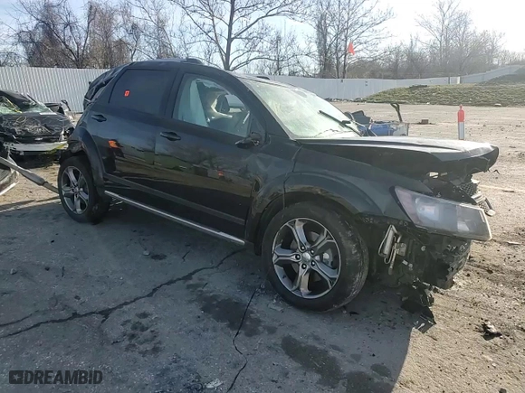 2017 Dodge Journey Crossroad with VIN 3C4PDDGGXHT539950, listed as a Copart auction lot 85334364 with NaN miles and Salvage Title. Bid and sale history available at carsss.com. Image 11.
