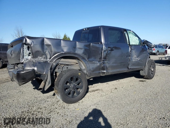2022 Ram 2500 Laramie with VIN 3C6UR5FJ2NG287517, listed as a Copart auction lot 47123855 with Not Provided miles and Salvage Title. Bid and sale history available at carsss.com. Image 3.