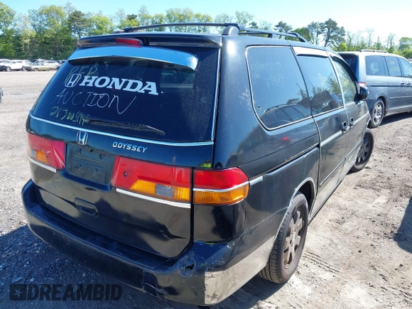 2003 Honda Odyssey EX-L z VIN 5FNRL18943B068332, wystawiony jako IAAI lot #42305497 z przebiegiem Nie podano mil oraz . Historia ofert i sprzedaży dostępna na DreamBid. Obrazek 4.