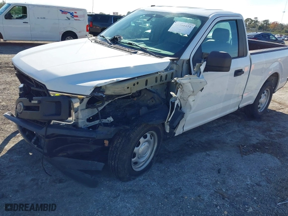 2019 Ford F-150 XL with VIN 1FTMF1CB5KKE51502, listed as a IAAI auction lot 41364421 with 38,814 mi miles. Bid and sale history available at carsss.com. Image 19.