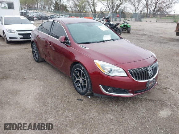 2017 Buick Regal Sport Touring with VIN 2G4GL5EX1H9129970, listed as a IAAI auction lot 42077358 with 100,886 mi miles and . Bid and sale history available at DreamBid. Image 1.