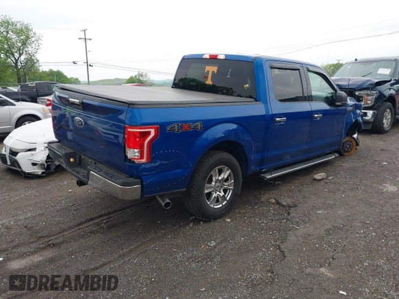 2017 Ford F-150 XL with VIN 1FTEW1EF0HKD29160, listed as a IAAI auction lot 42059580 with 149,816 mi miles. Bid and sale history available at carsss.com. Image 4.