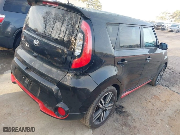 2015 Kia Soul + with VIN KNDJP3A54F7779074, listed as a IAAI auction lot 41898286 with 201,548 mi miles. Bid and sale history available at carsss.com. Image 4.