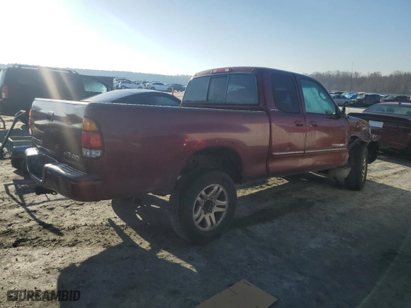 2004 Toyota Tundra Ltd with VIN 5TBBT48154S442059, listed as a Copart auction lot 43553195 with 231,910 mi miles and Salvage Title. Bid and sale history available at carsss.com. Image 3.