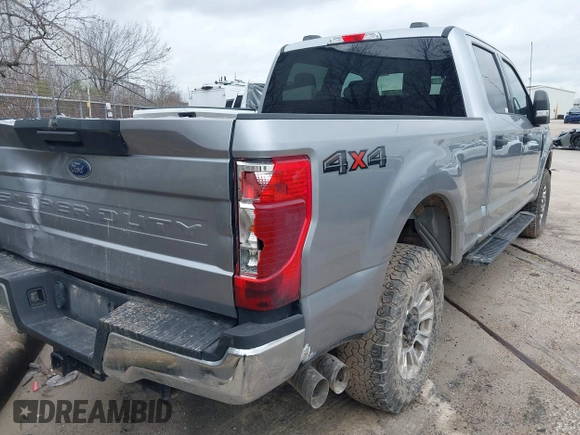 2022 Ford F-250 XL with VIN 1FT7W2BT2NEE45298, listed as a IAAI auction lot 41469889 with 60,306 mi miles and . Bid and sale history available at DreamBid. Image 4.