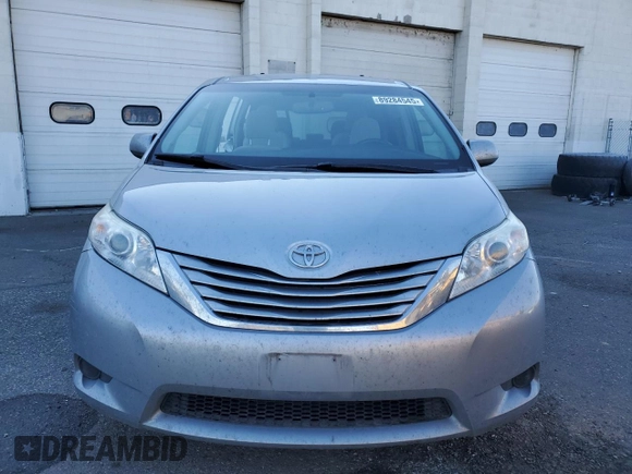 2017 Toyota Sienna LE with VIN 5TDJZ3DC0HS177477, listed as a Copart auction lot 89284545 with 94,598 mi miles and Salvage Title. Bid and sale history available at carsss.com. Image 5.