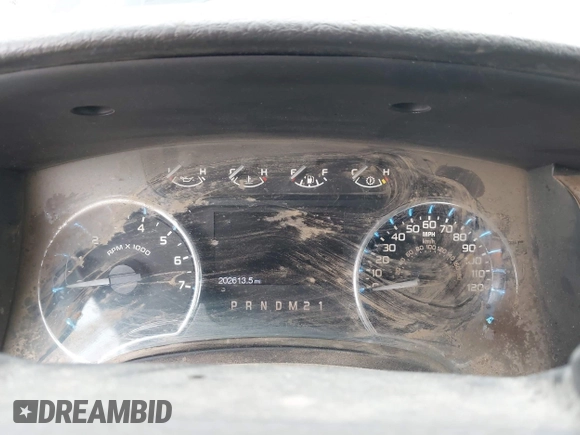 2012 Ford F-150 XL with VIN 1FTFW1CF4CKE17600, listed as a IAAI auction lot 42120211 with 202,613 mi miles. Bid and sale history available at carsss.com. Image 7.
