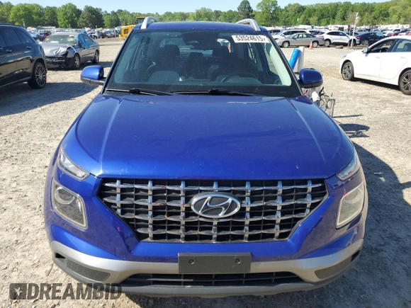 2023 Hyundai Venue Limited with VIN KMHRC8A30PU215947, listed as a Copart auction lot 53524615 with 52,681 mi miles and Salvage Title. Bid and sale history available at DreamBid. Image 5.