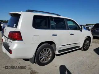 2011 Lexus LX 570 with VIN JTJHY7AX4B4060243, listed as a Copart auction lot 88865445 with 226,442 mi miles and Clean Title. Bid and sale history available at DreamBid. Image 3.