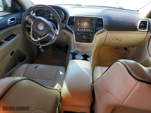 2014 Jeep Grand Cherokee Overland with VIN 1C4RJFCT9EC474712, listed as a Copart auction lot 48352775 with 155,134 mi miles and Non Repairable. Bid and sale history available at carsss.com. Image 8.