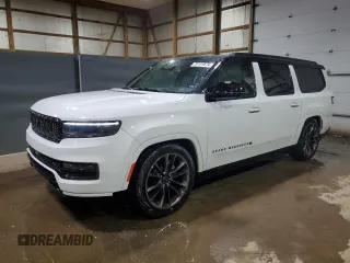 2024 Jeep Grand Wagoneer Series III with VIN 1C4SJSGP7RS186268, listed as a Copart auction lot 78151674 with 7,242 mi miles and Clean title. Bid and sale history available at DreamBid. Image 1.