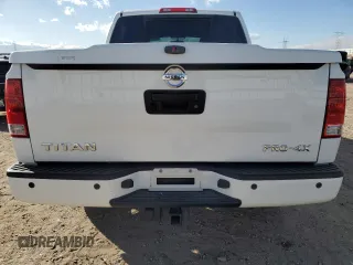 2014 Nissan Titan S with VIN 1N6AA0EC0EN507752, listed as a Copart auction lot 84250314 with 38,757 mi miles and Salvage Title. Bid and sale history available at DreamBid. Image 6.