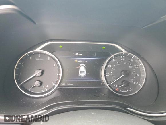 2026 Nissan Maxima SR с VIN 1N4AA6EV7LC368001, выставлен на аукционе Copart как лот 51792495 с пробегом 36 919 миль миль и Чистый • Clean title. История ставок и продаж доступна на DreamBid. Изображение 9.