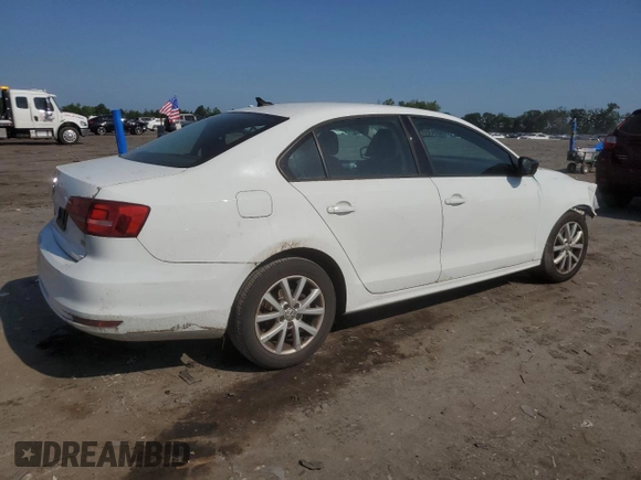 2015 Volkswagen Jetta SE with VIN 3VWD17AJ8FM343642, listed as a Copart auction lot 61975665 with 106,035 mi miles and Salvage title. Bid and sale history available at DreamBid. Image 3.