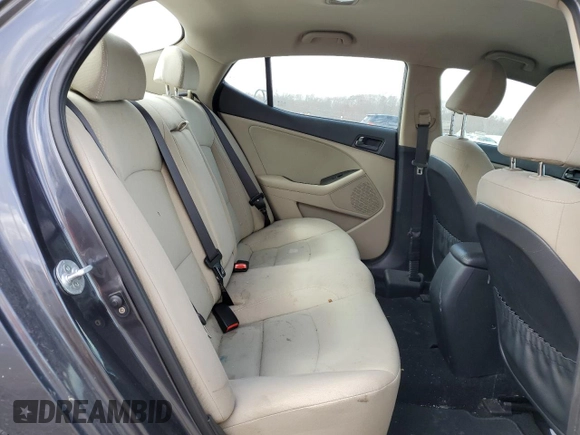 2015 Kia Optima LX with VIN KNAGM4A70F5636996, listed as a Copart auction lot 47571015 with 141,234 mi miles and Salvage Title. Bid and sale history available at carsss.com. Image 10.