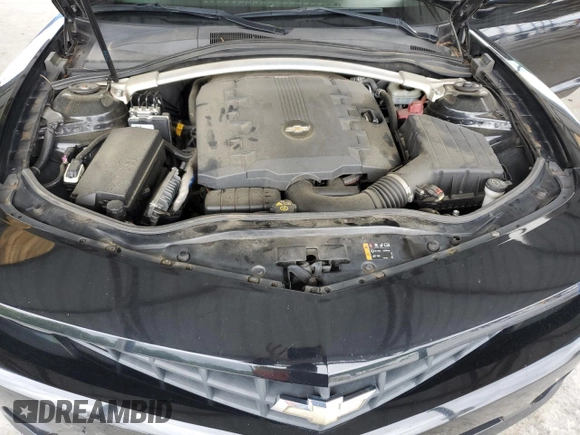 2013 Chevrolet Camaro LT z VIN 2G1FB3D39D9247208, wystawiony jako Copart lot #59142905 z przebiegiem 156 375 mil mil oraz Szkoda całkowita • Salvage title. Historia ofert i sprzedaży dostępna na DreamBid. Obrazek 11.