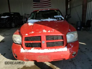 2007 Dodge Dakota SLT with VIN 1D7HW48PX7S195197, listed as a Copart auction lot 44504705 with 206,111 mi miles and Clean Title. Bid and sale history available at carsss.com. Image 5.