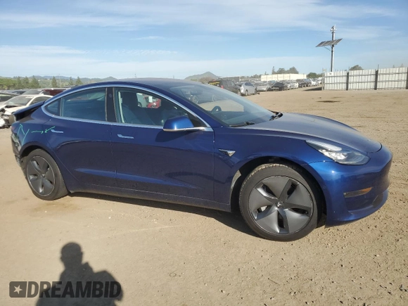2018 Tesla Model 3 Long Range Battery with VIN 5YJ3E1EA6JF040351, listed as a Copart auction lot 52710835 with 89,360 mi miles and Salvage Title. Bid and sale history available at DreamBid. Image 4.