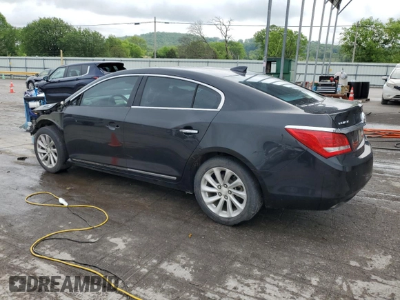 2015 Buick LaCrosse Leather with VIN 1G4GB5G30FF137138, listed as a Copart auction lot 54259285 with 169,384 mi miles and Salvage Title. Bid and sale history available at DreamBid. Image 2.