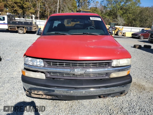 2000 Chevrolet Silverado 1500 with VIN 1GCEK14T1YE364131, listed as a Copart auction lot 80485414 with 132,875 mi miles and Salvage Title. Bid and sale history available at carsss.com. Image 5.