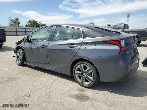 2019 Toyota Prius L Eco with VIN JTDKARFU2K3079905, listed as a Copart auction lot 52527705 with 29,849 mi miles and Salvage Title. Bid and sale history available at carsss.com. Image 2.