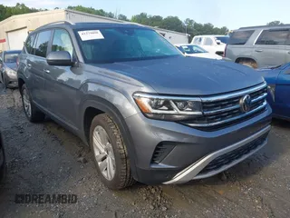2021 Volkswagen Atlas SEL with VIN 1V2BR2CA8MC577991, listed as a IAAI auction lot 42379008 with 42,997 mi miles and . Bid and sale history available at DreamBid. Image 1.