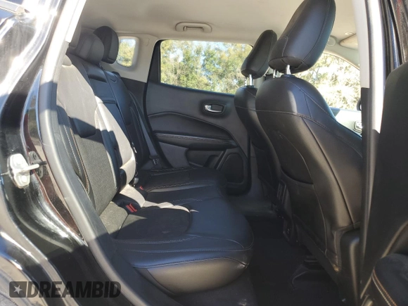 2018 Jeep Compass Latitude with VIN 3C4NJDBB4JT436606, listed as a Copart auction lot 45516035 with 33,325 mi miles and Salvage Title. Bid and sale history available at DreamBid. Image 10.