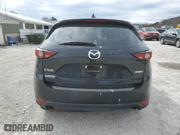 2020 Mazda CX-5 Grand Touring with VIN JM3KFADMXL0835481, listed as a Copart auction lot 44276955 with 36,862 mi miles and Salvage Title. Bid and sale history available at DreamBid. Image 6.
