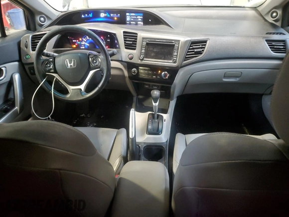 2012 Honda Civic Cpe EX-L with VIN 2HGFG3B99CH005721, listed as a Copart auction lot 44952745 with 154,835 mi miles and Salvage Title. Bid and sale history available at carsss.com. Image 8.