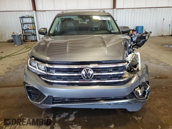 2021 Volkswagen Atlas SEL R-Line с VIN 1V2SR2CA8MC564688, выставлен на аукционе Copart как лот 76611204 с пробегом 50 245 миль миль и Списание • Salvage title. История ставок и продаж доступна на DreamBid. Изображение 5.
