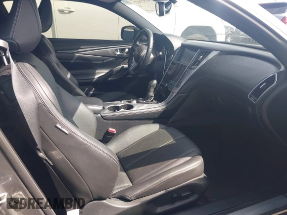 2019 Infiniti Q60 Luxe with VIN JN1EV7EK4KM230715, listed as a IAAI auction lot 41921027 with 47,944 mi miles and . Bid and sale history available at DreamBid. Image 5.