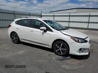 2020 Subaru Impreza Premium with VIN 4S3GTAV64L3711146, listed as a Copart auction lot 57471335 with Not provided miles and Salvage title. Bid and sale history available at DreamBid. Image 4.