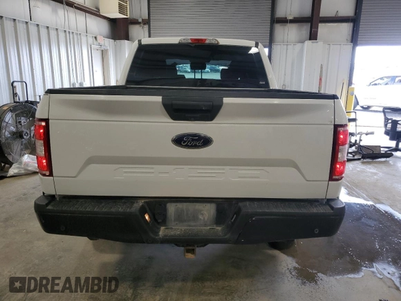 2018 Ford F-150 XL with VIN 1FTEW1E5XJFE10494, listed as a Copart auction lot 52134565 with 211,123 mi miles and Clean Title. Bid and sale history available at carsss.com. Image 6.